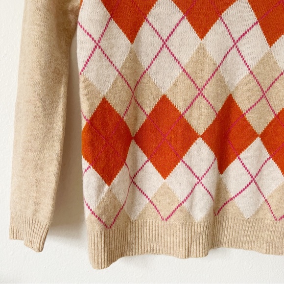 Gap Argyle Wool Blend Pullover - Picture 4 of 7
